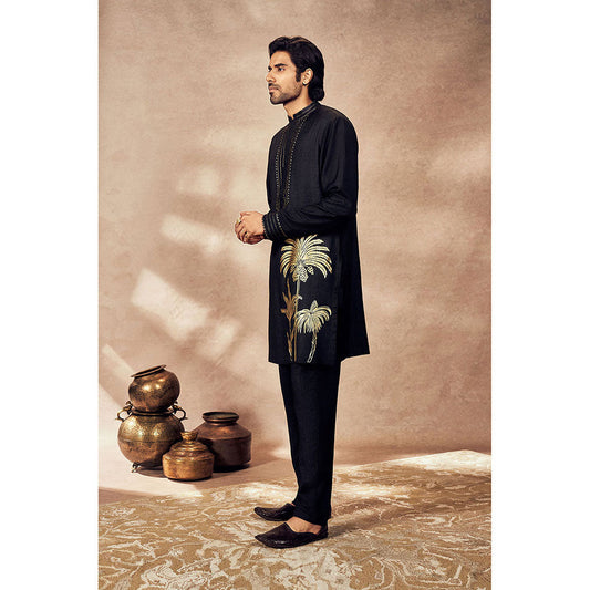 Masaba Black Palm Blooms Kurta