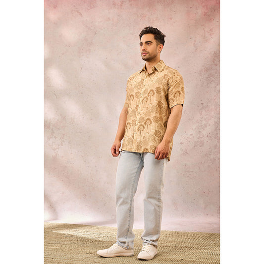 Masaba Beige Midnight Maze Shirt