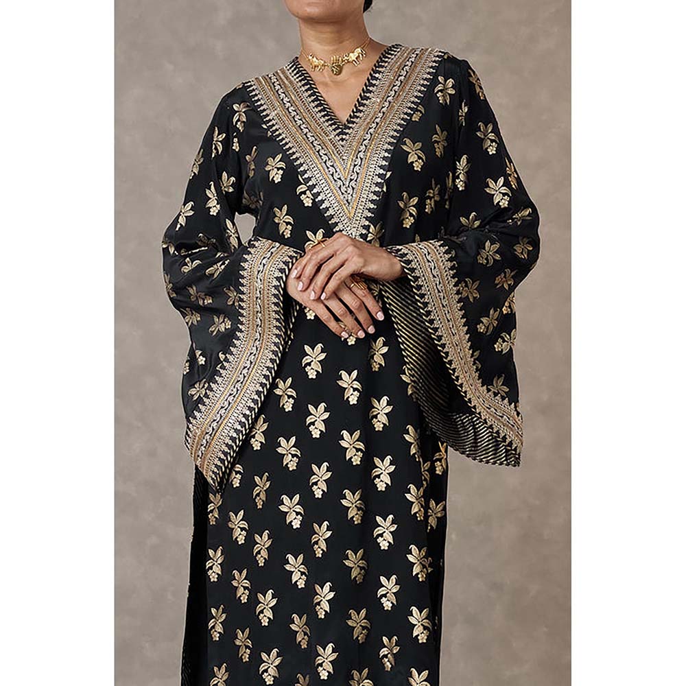 Masaba Black Cherry Bloom Kurta