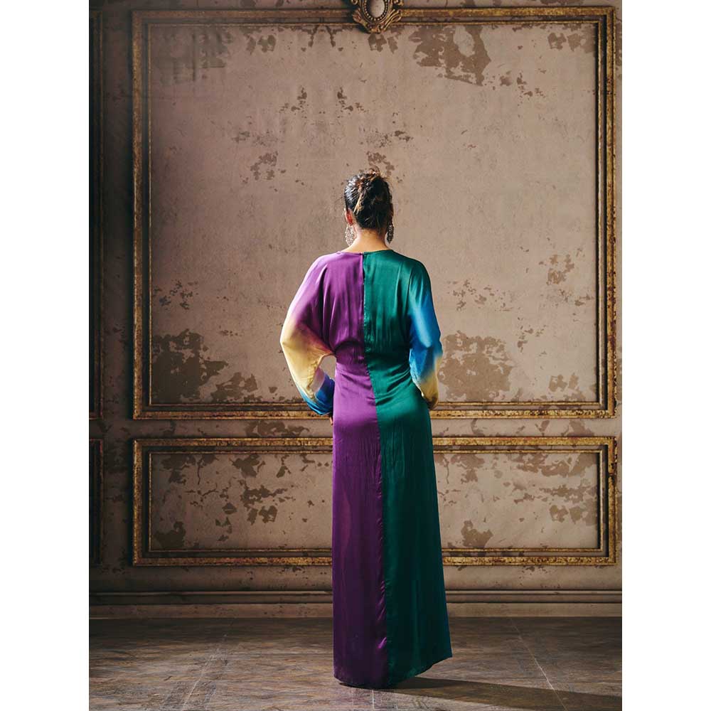 Masumi Mewawalla Multicolour Ombre Maxi Dress