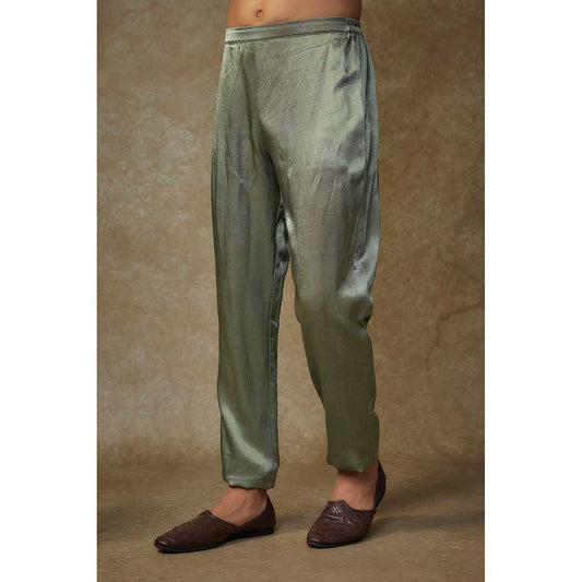 Masumi Mewawalla Multicolor Embroidered Kurta and Pant (Set of 2)