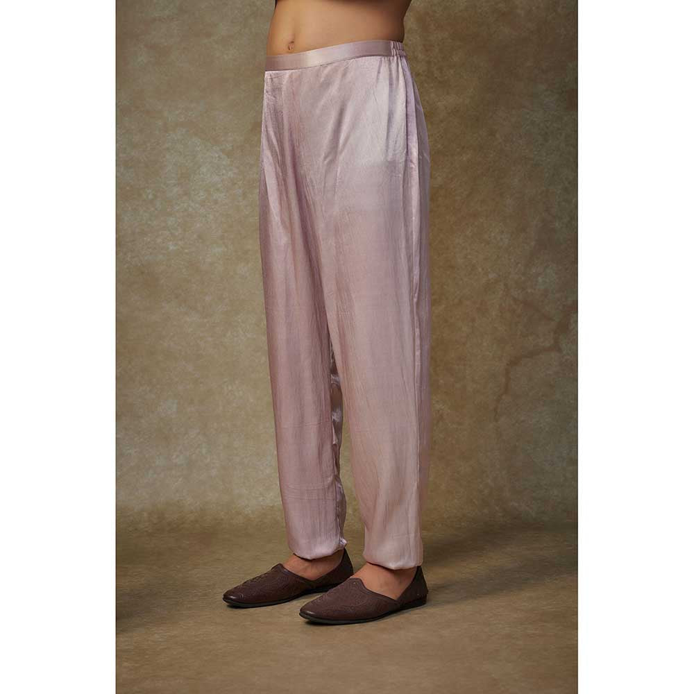 Masumi Mewawalla Dusty Pink Embroider Sherwani with Pant (Set of 2)