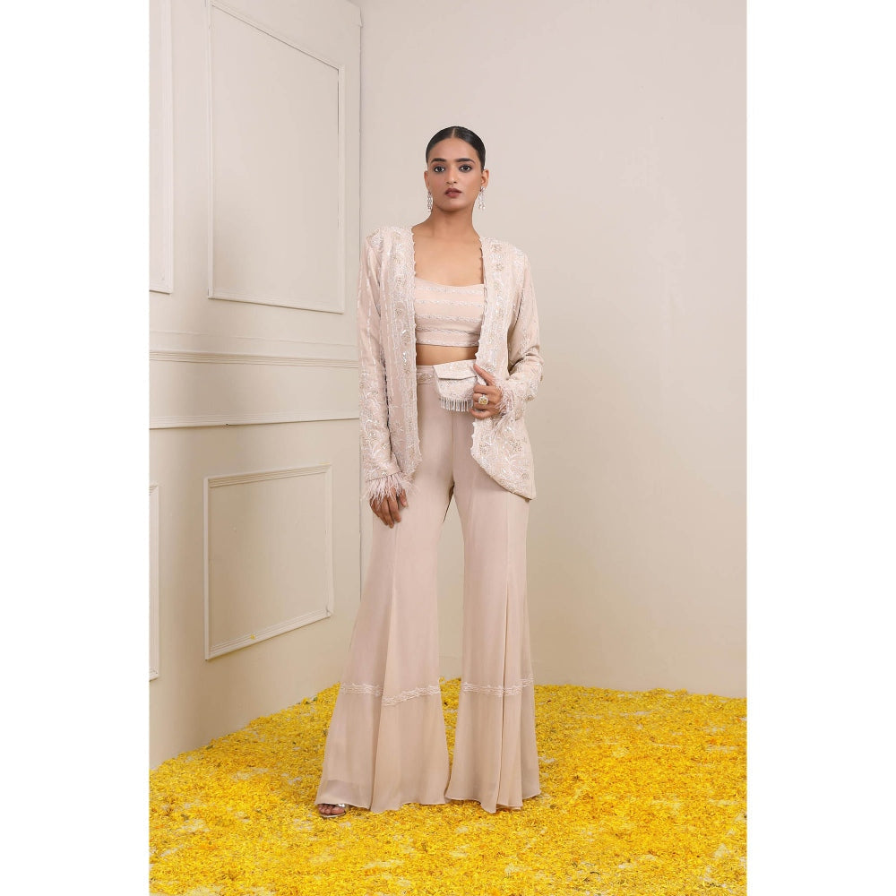 Miku Kumar Pink Aisha Co-Ord (Set of 6)