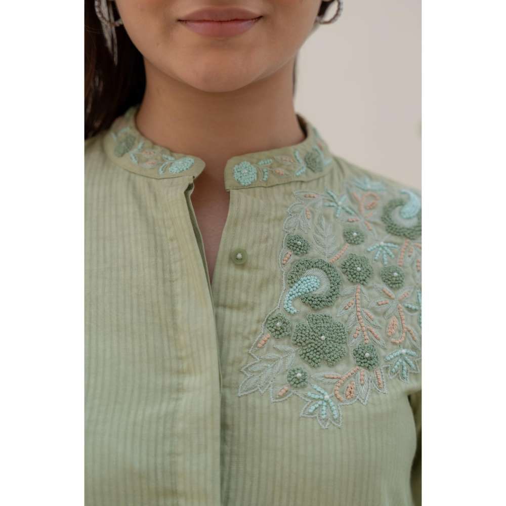 MINSH Green Jade Co-Ord Set