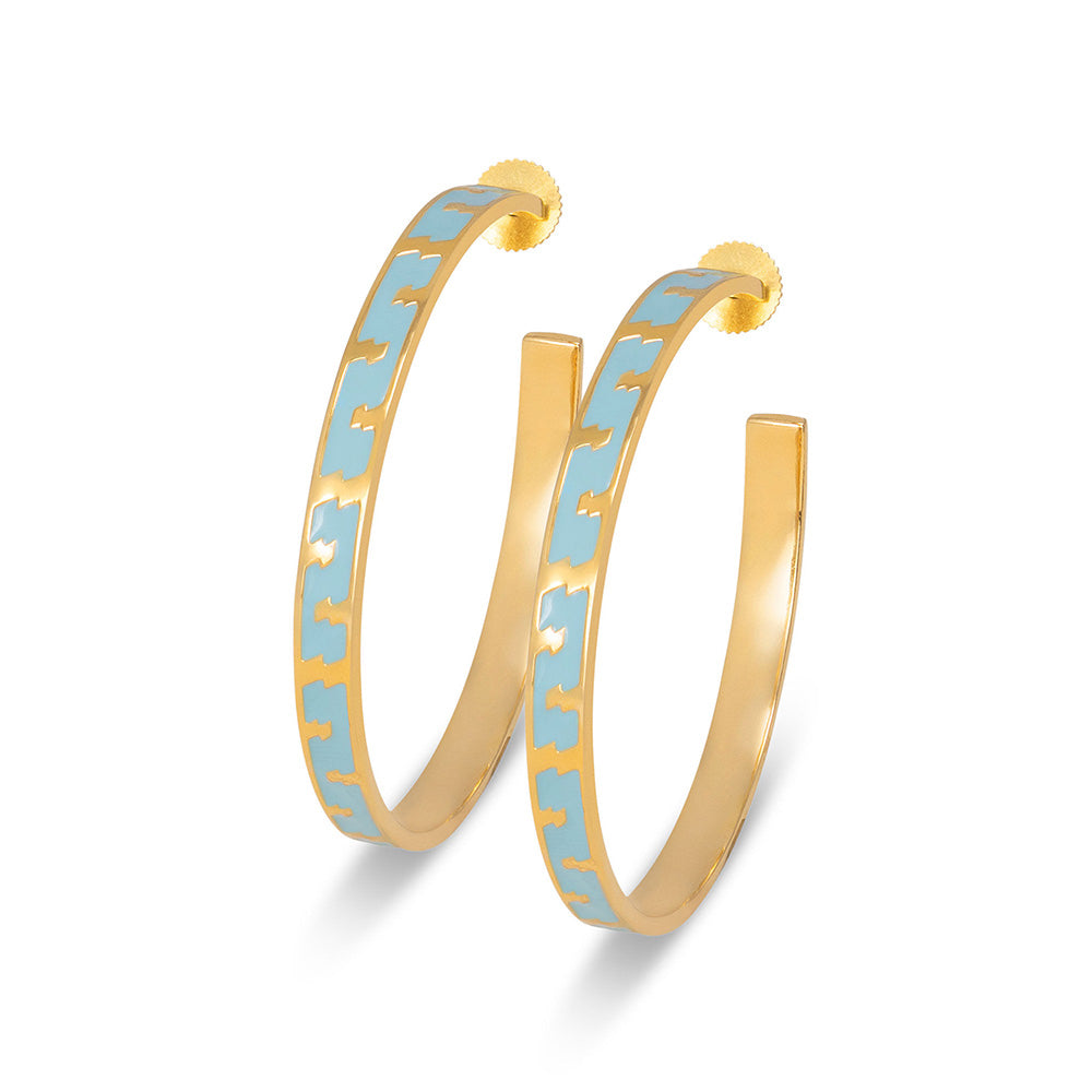 MNSH Large Ray Blue Hoop