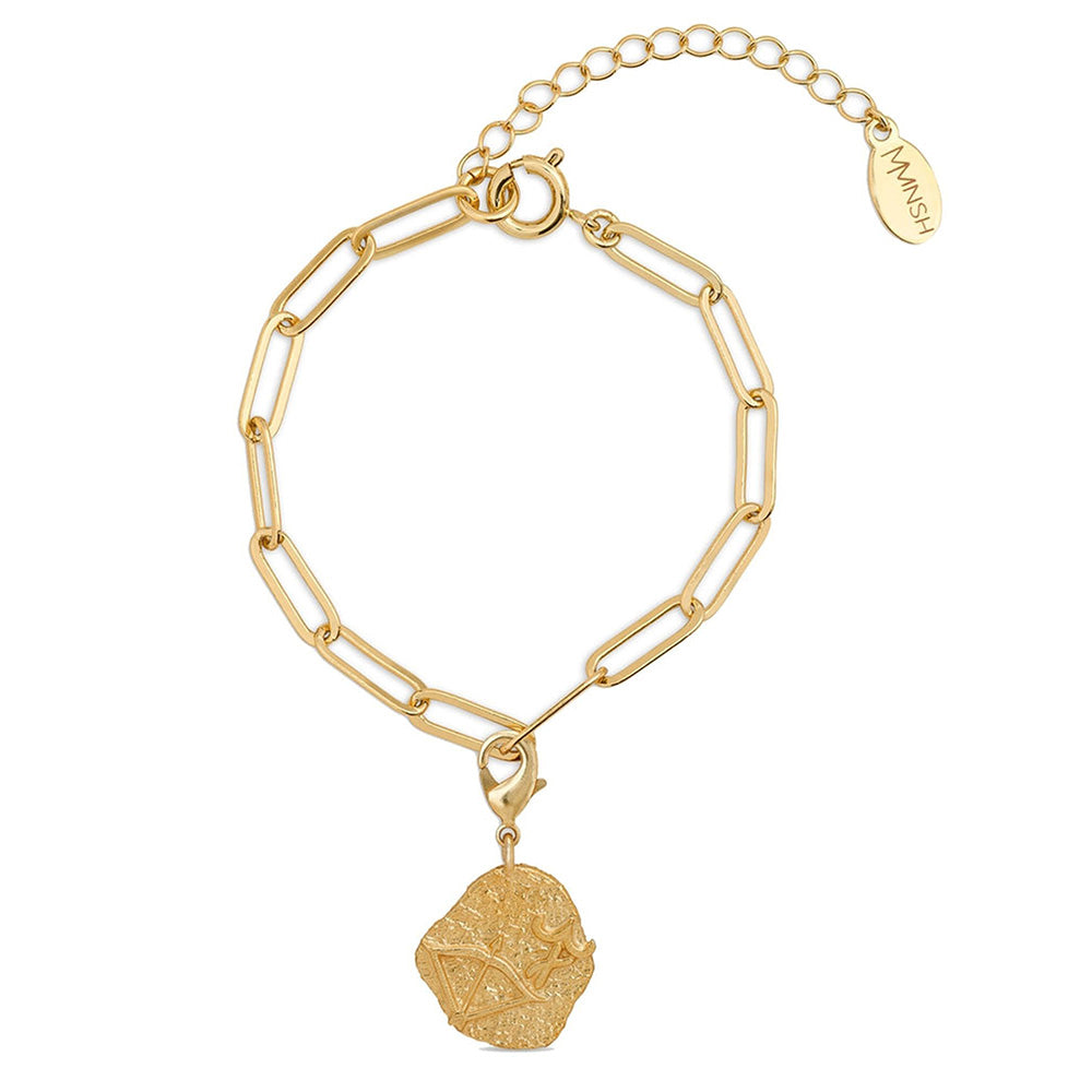 MNSH Zodiac Sagittarius Charm Bracelet
