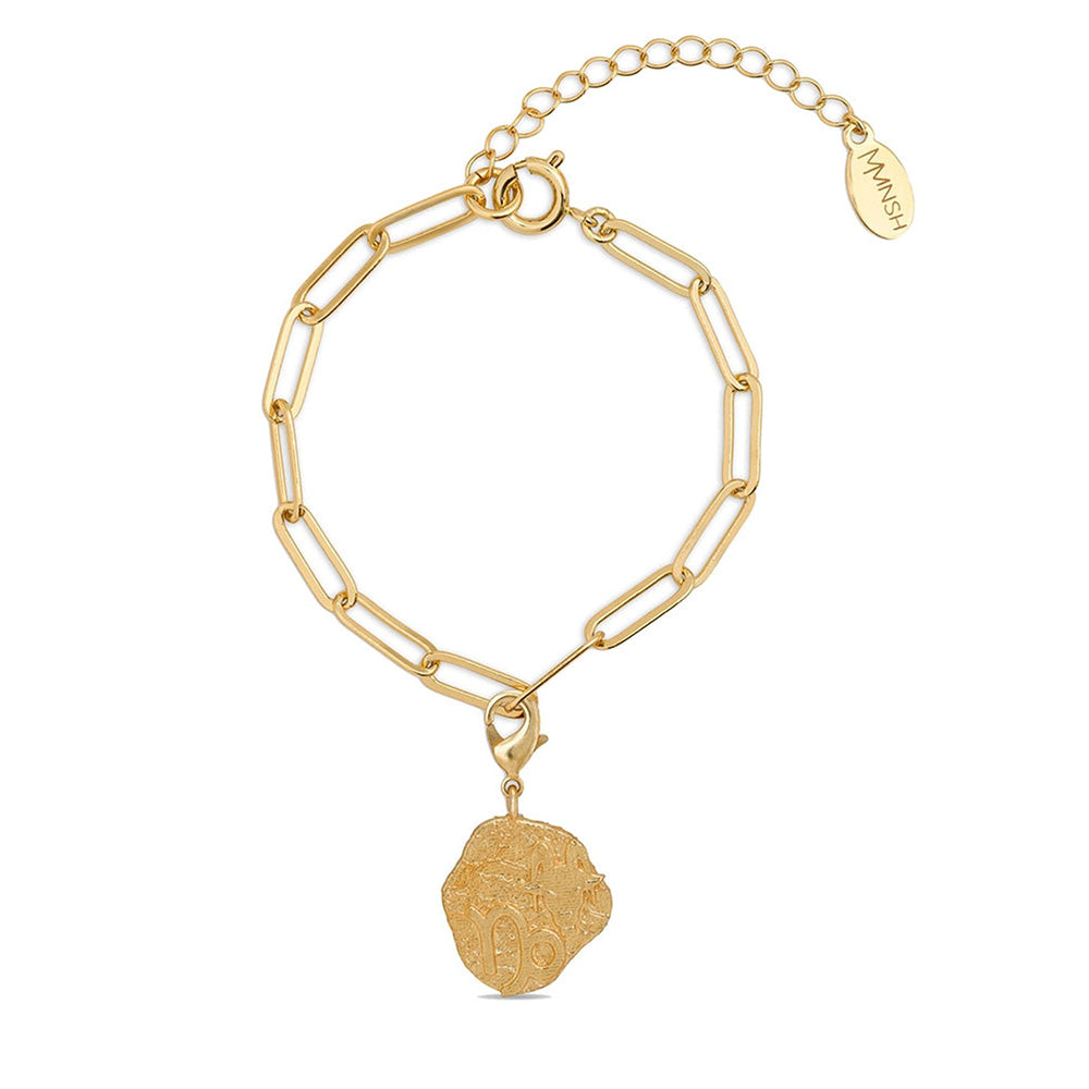MNSH Zodiac Capricorn Charm Bracelet