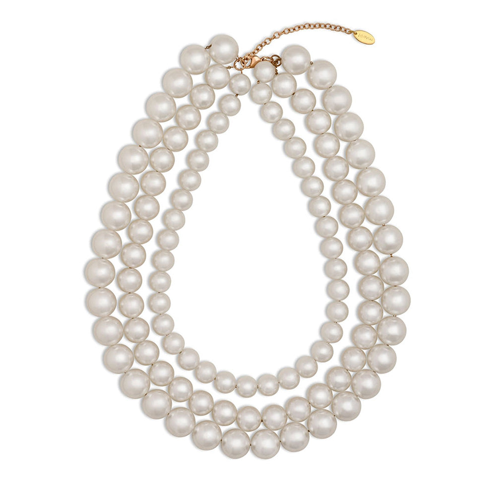 MNSH 3 Layer Pearl Necklace