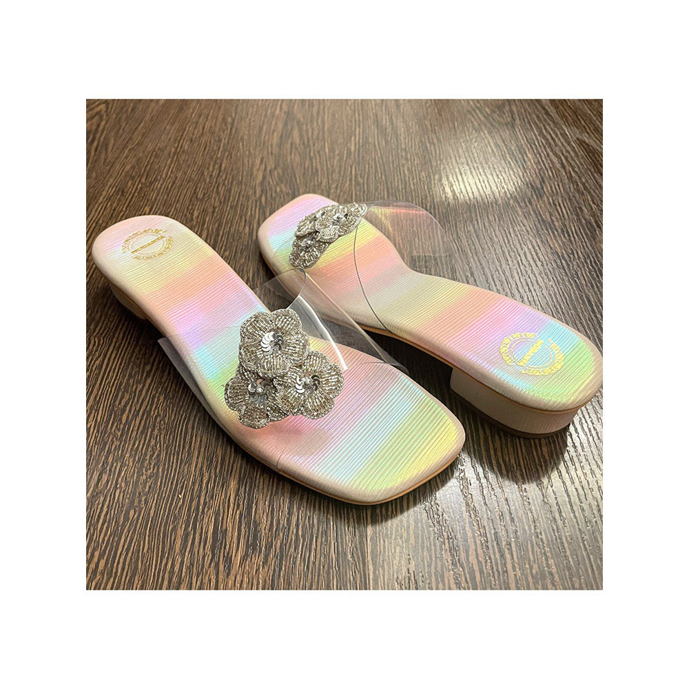 Modanta Flower Rainbow Heels