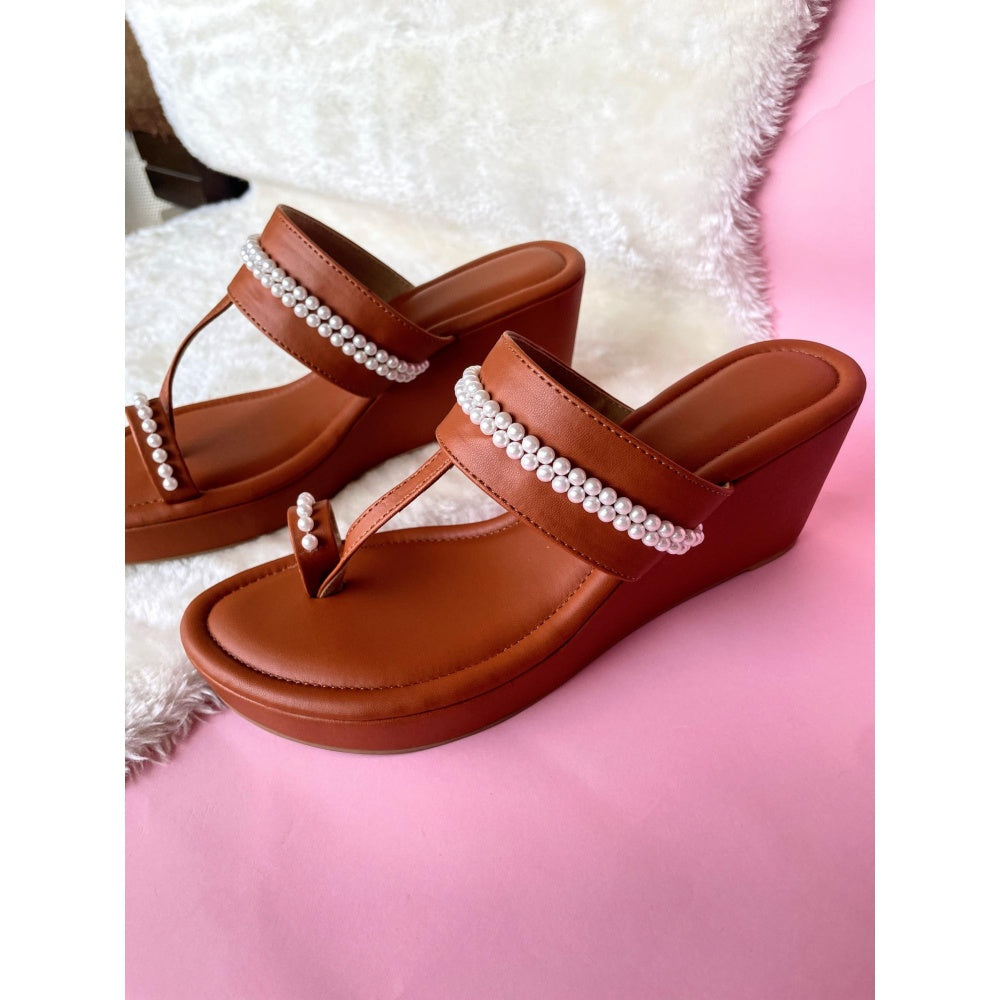 Modanta Tan Pearl Kolhapuris