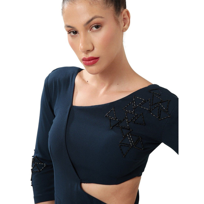 MODO CALDO Navy Blue Deep Echo Jumpsuit