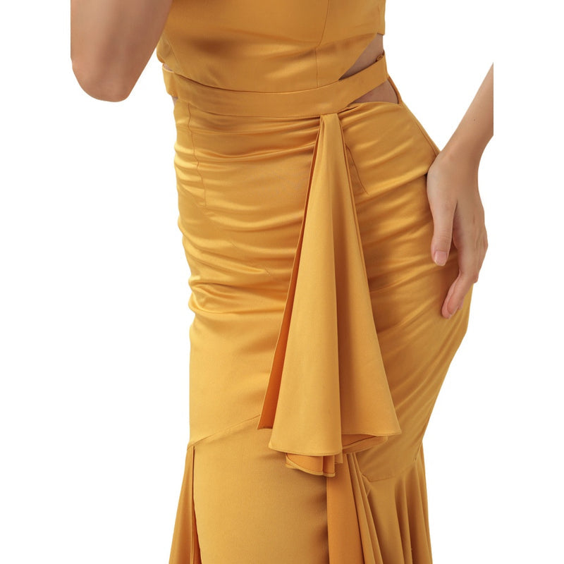 MODO CALDO Yellow Sunkissed Meadow Dress