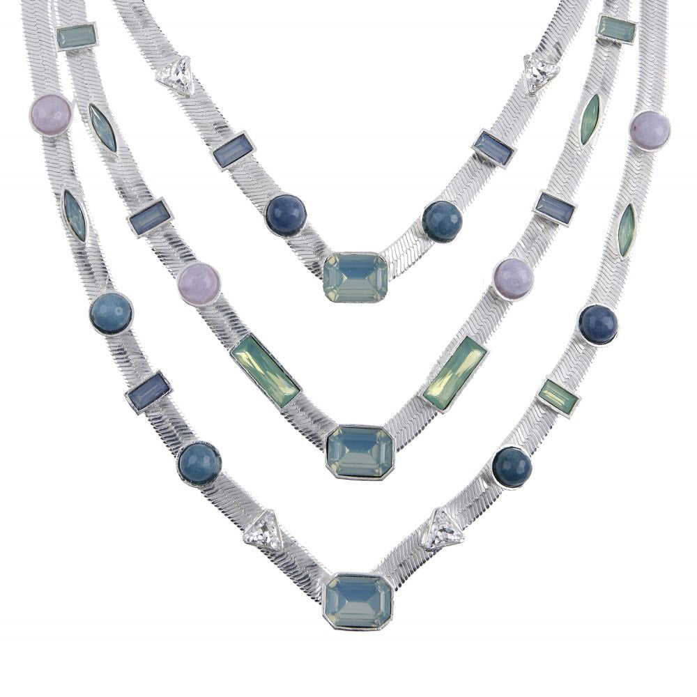 Valliyan Three Layer Candy Necklace