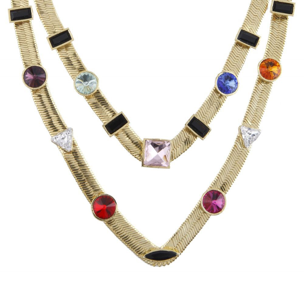 Valliyan Two Layer Candy Necklace