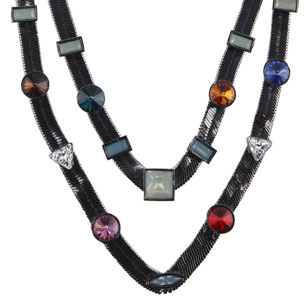 Valliyan Two Layer Candy Necklace
