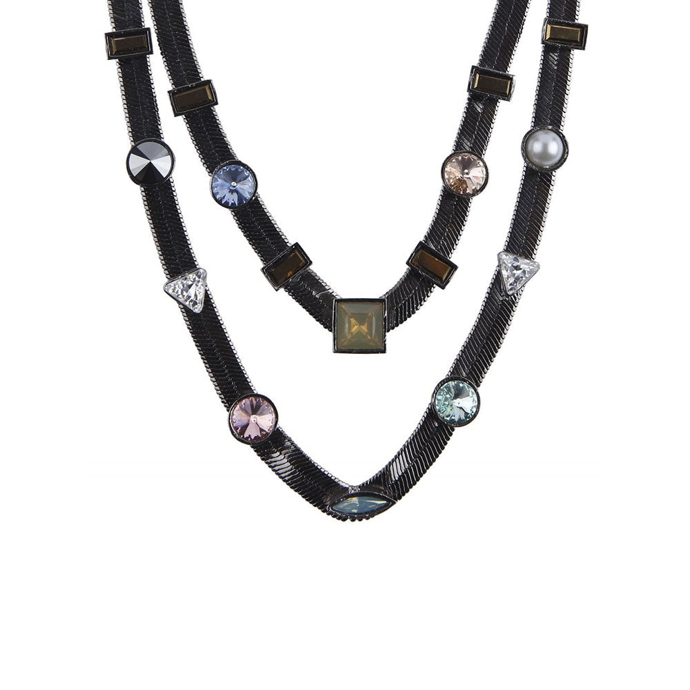 Valliyan Two Layer Candy Necklace