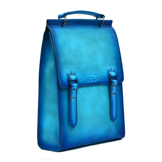 Nelumbo Nucifera Men Jocasta Blue Backpack