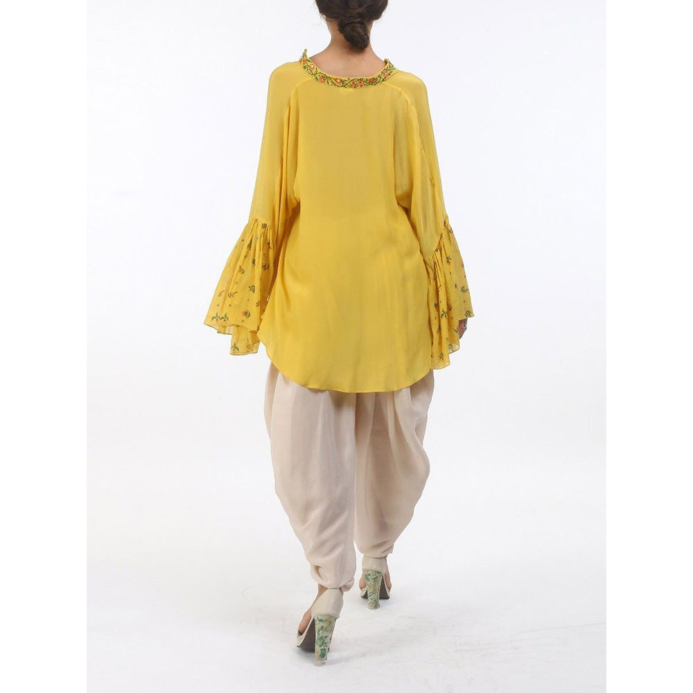 Nikasha Bloom Pitambari Yellow Top