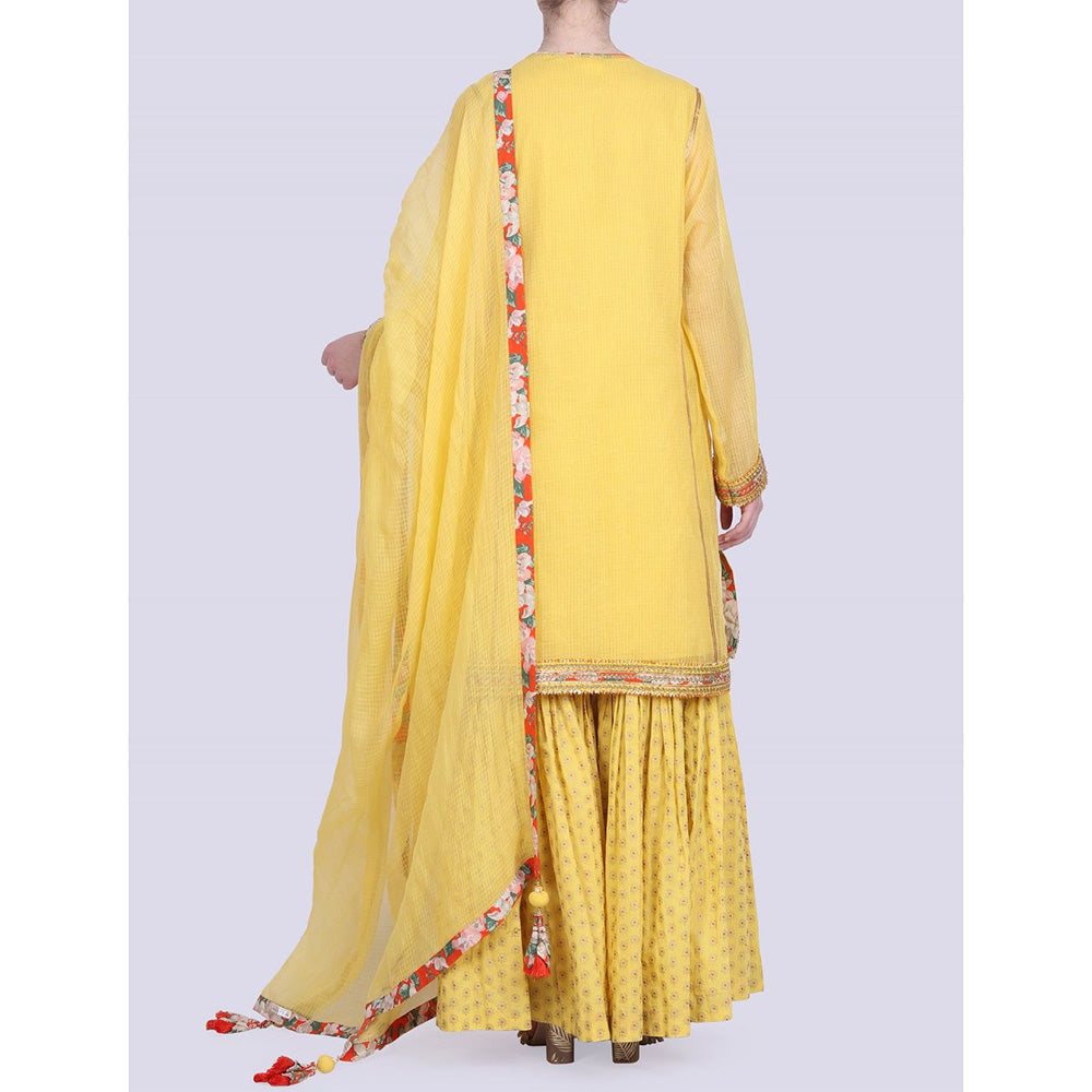 Nikasha Rani Pink Kurta With Soft Churidar - Set of 2