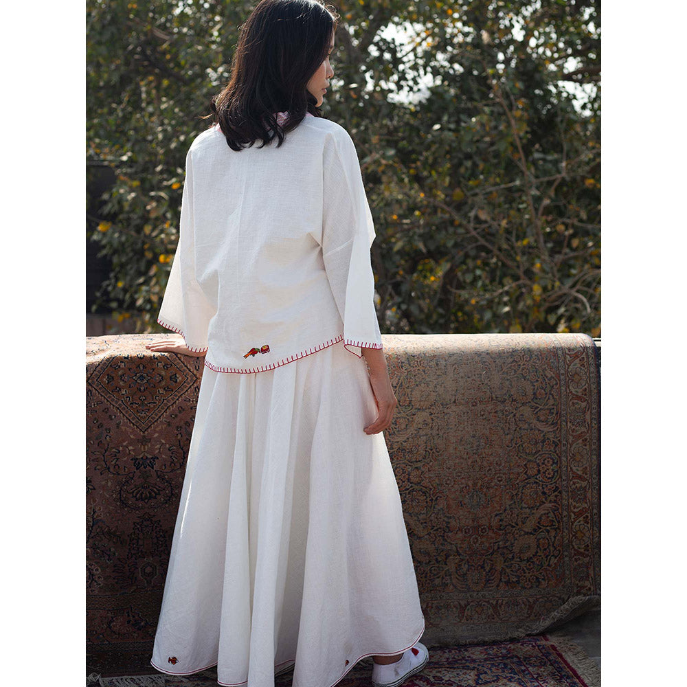 Nikasha Bulbul Hand Woven Cotton Top