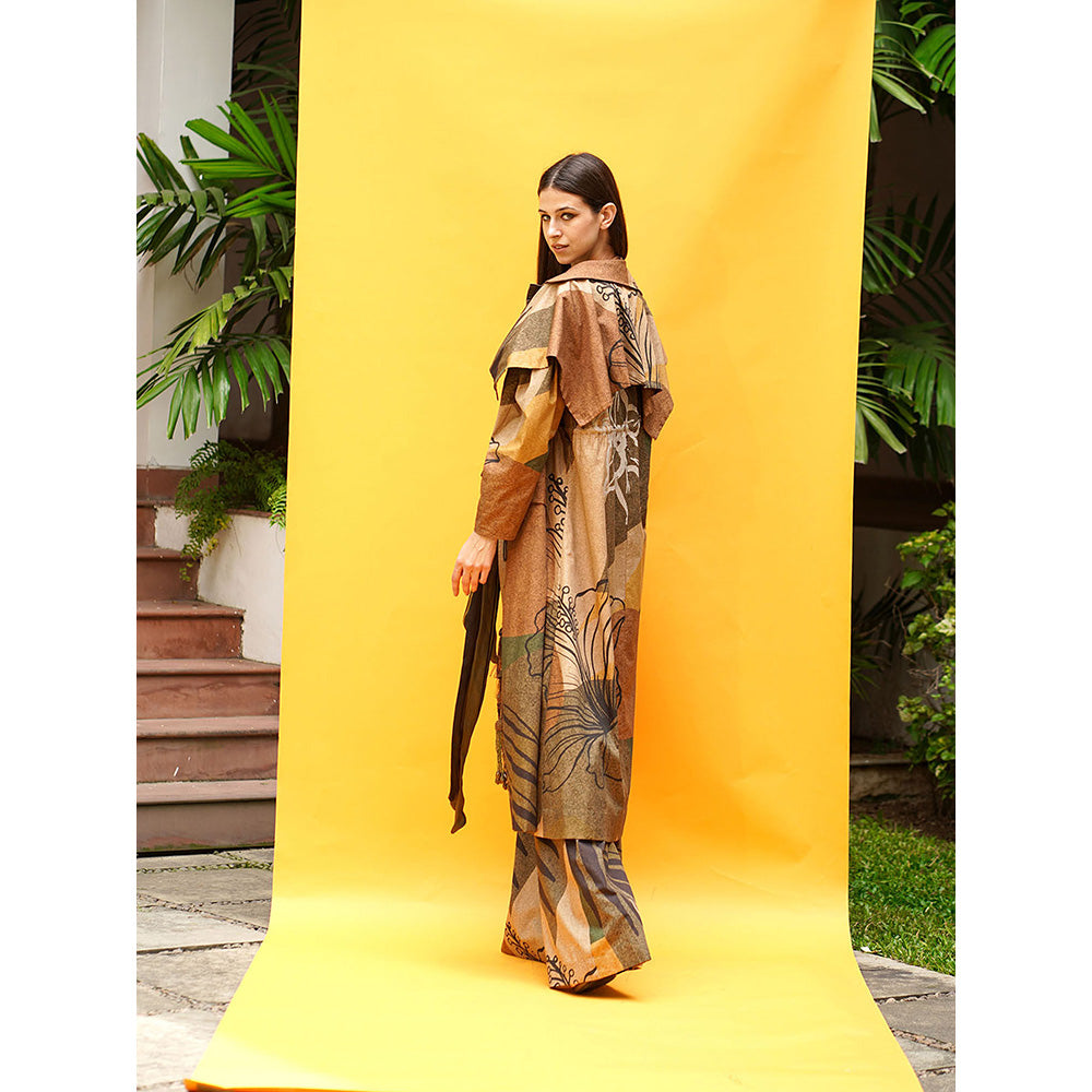 Nikita Mhaisalkar Tropical Brown Cape Trench