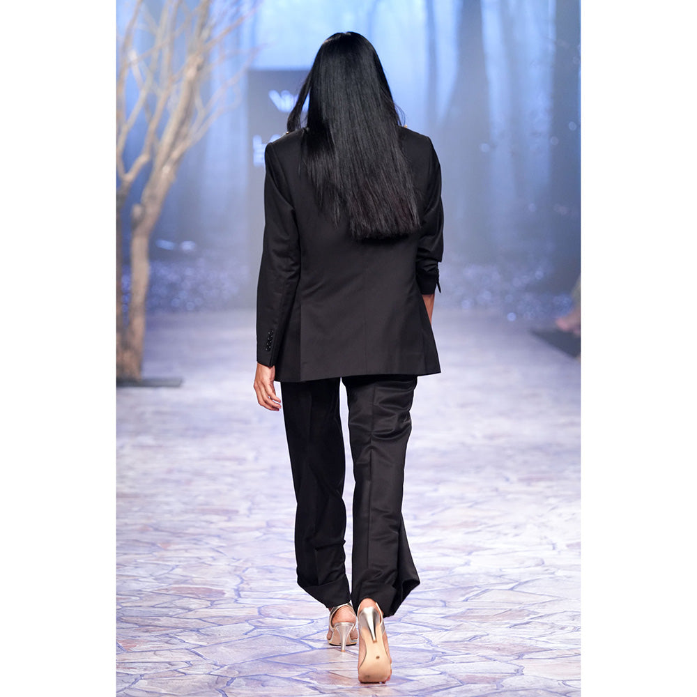 Nirmooha Carbon Wide Pants Black