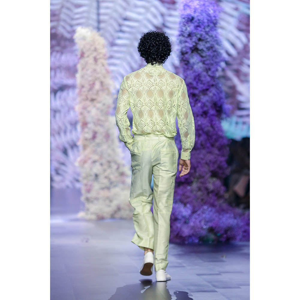 Nirmooha Ivory Straight Pant