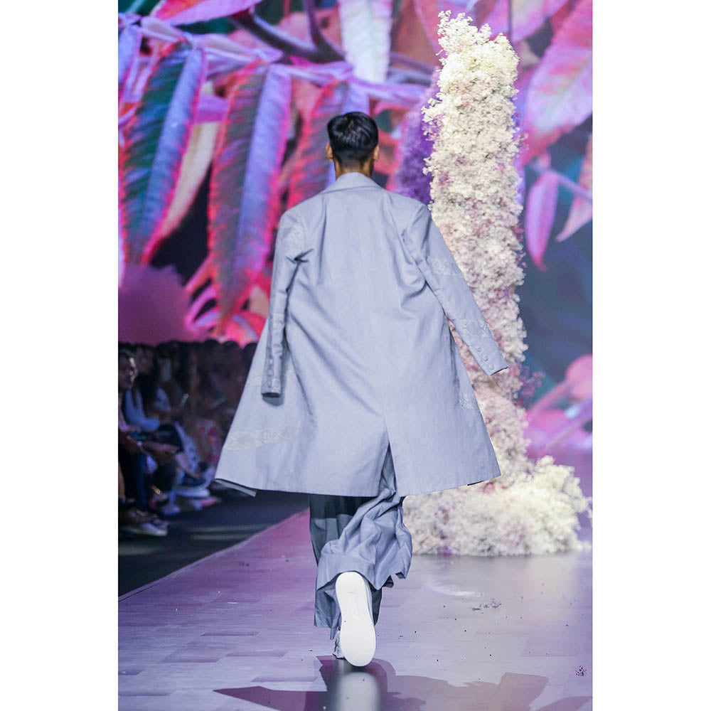 Nirmooha Glass Blue Wide Leg Pant