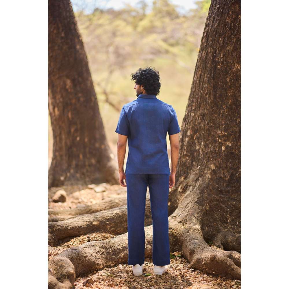 Nirmooha Blue Denim Mirage Shirt