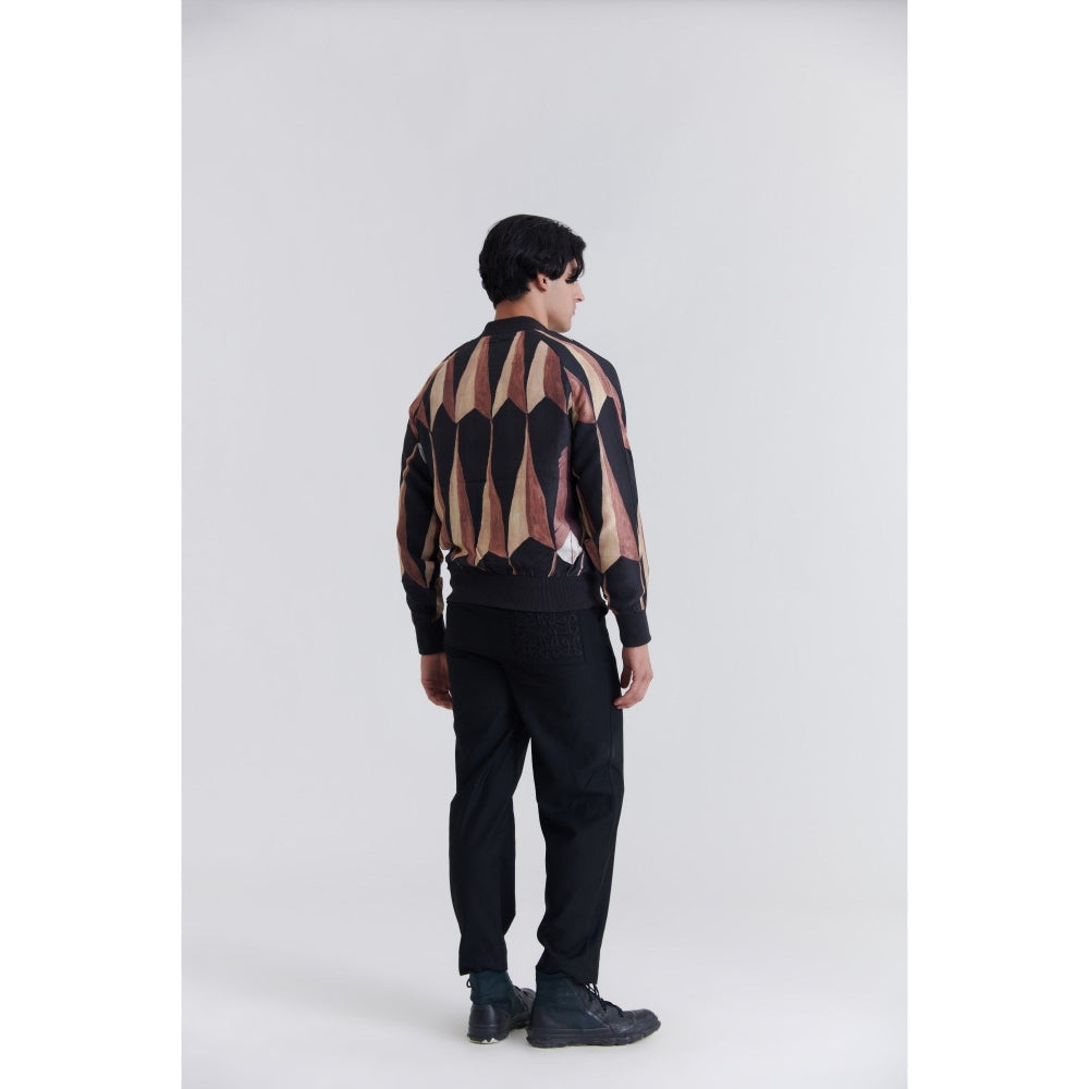 No Grey Area Pandan Evening Bomber Jacket