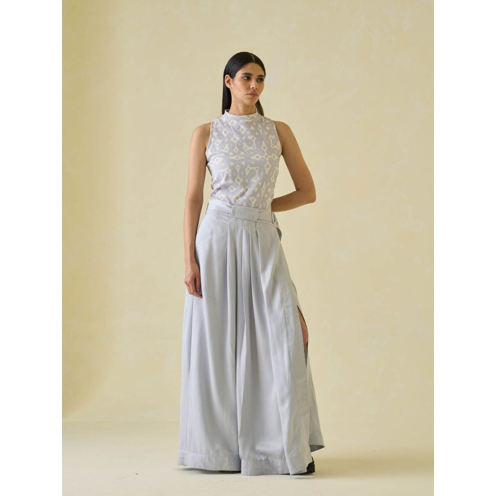 No Grey Area Grey Kolam Tank Top