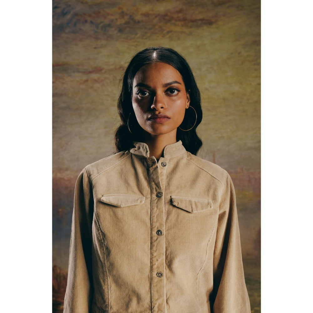 No Grey Area Overdyed Washed Shacket