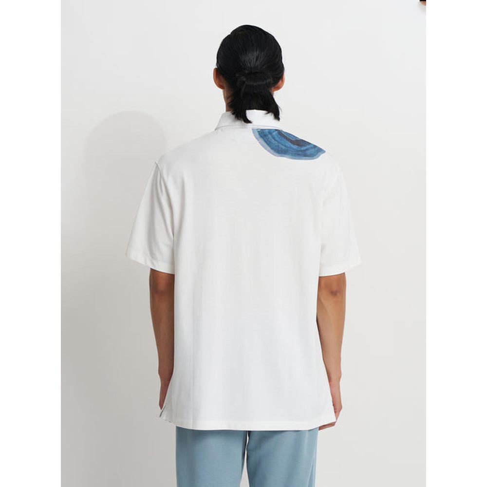 No Grey Area Water Memory Oversized Polo