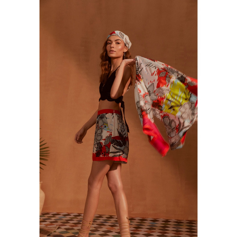 NOIB Beach Splash Thea Kimono Shorts