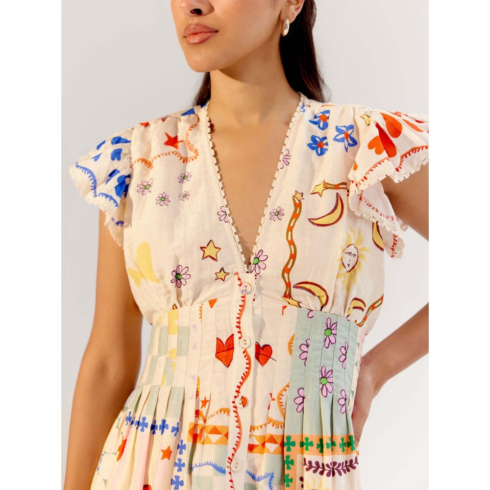 NOIB Estella Mini Dress - Boardgame