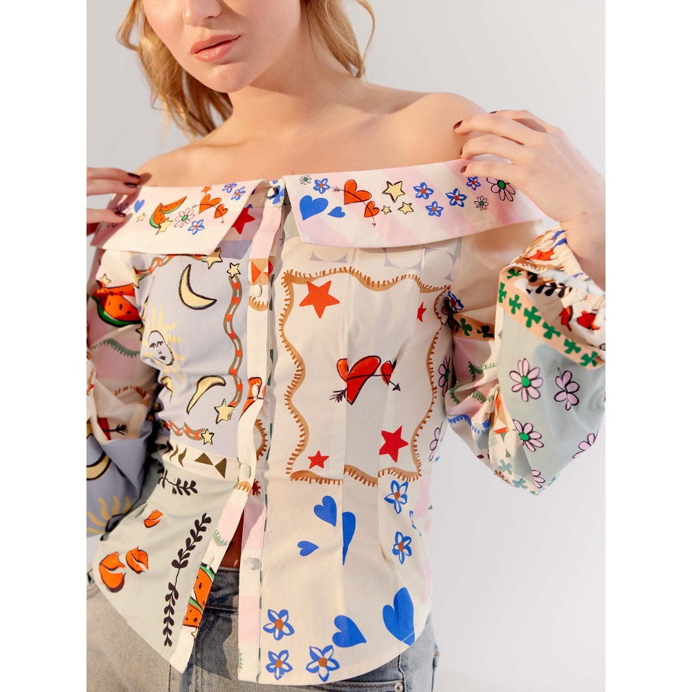 NOIB Multi-Color Shirt - Boardgame