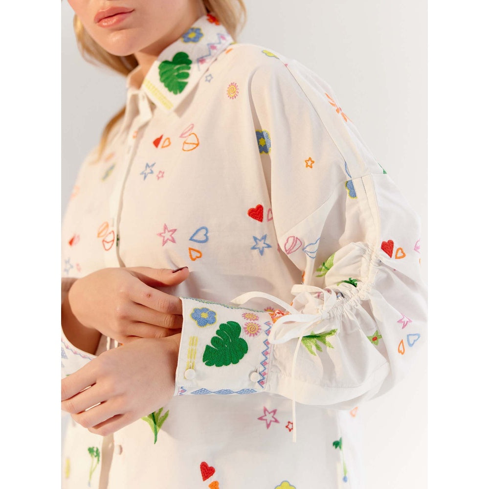 NOIB Thais Shirt - White