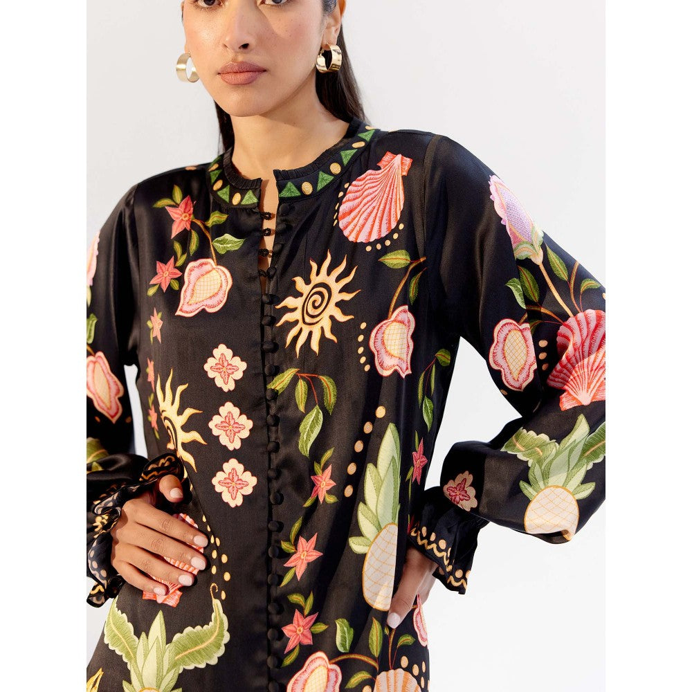 NOIB Ilia Shirt - Seashell -Black