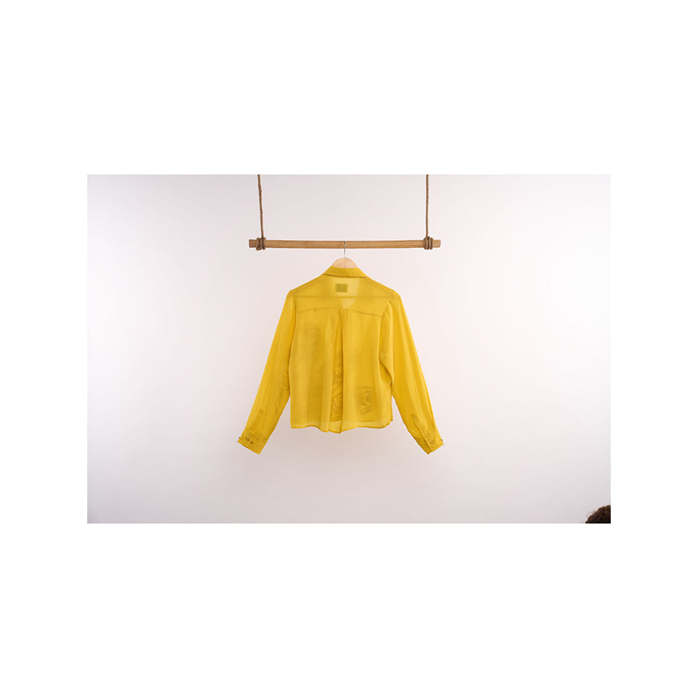nona Lehr Regular Shirt-Yellow