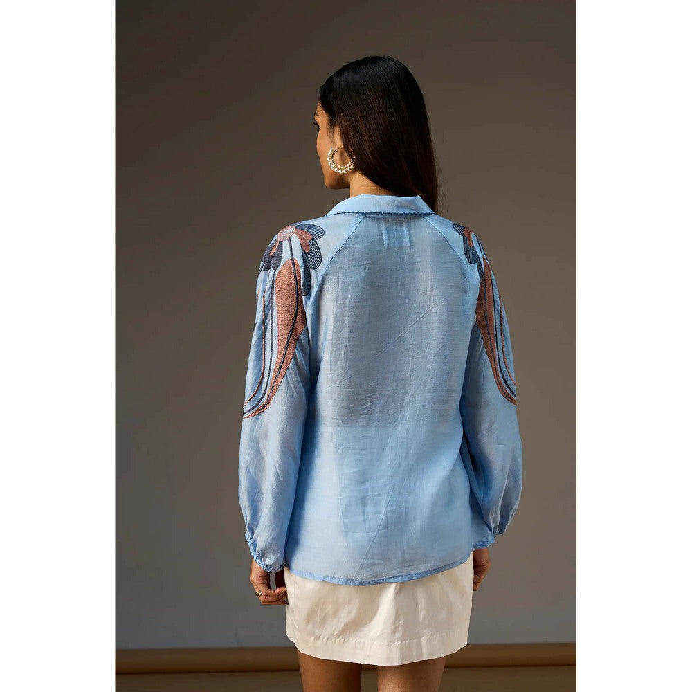 nona Blue Lehr Shirt