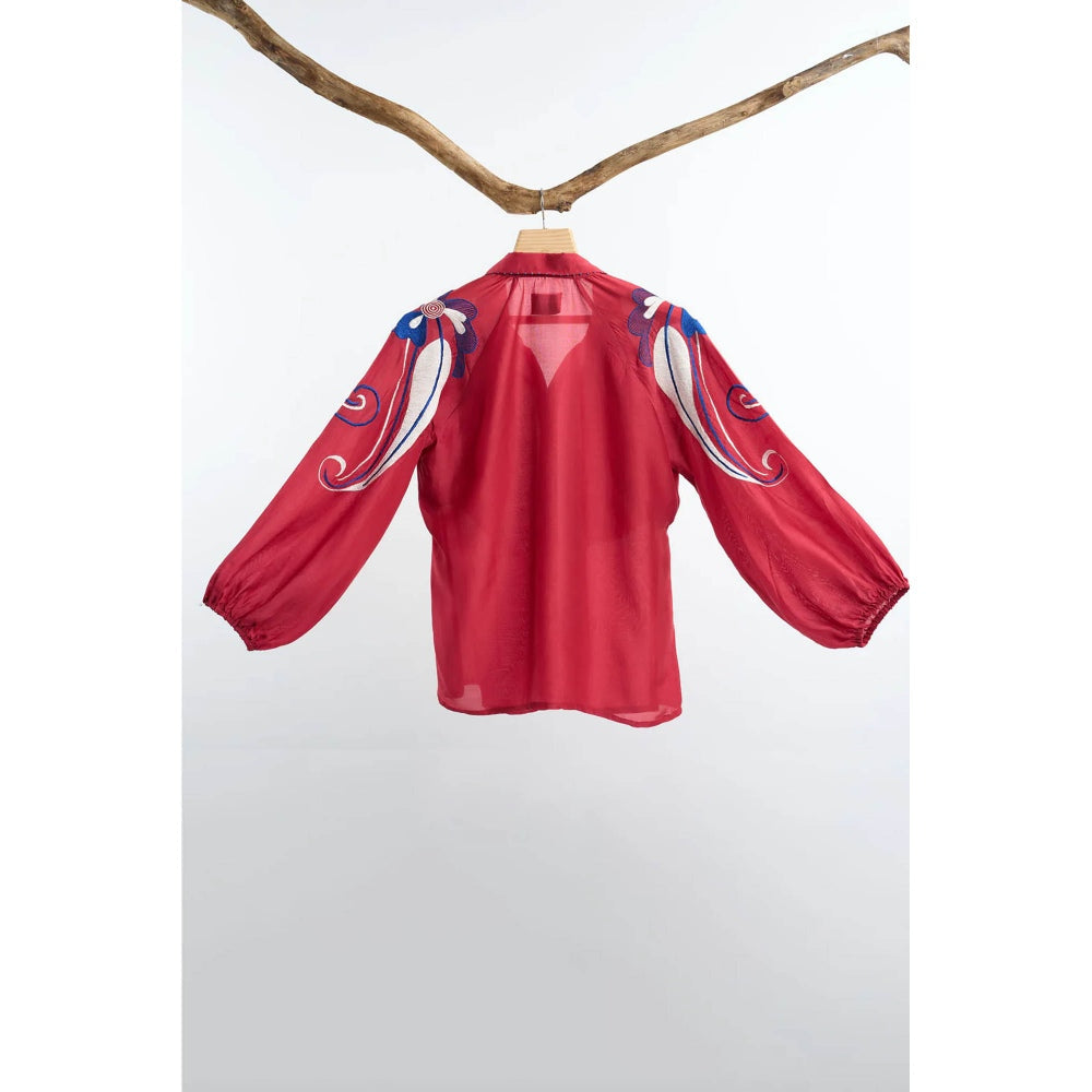 nona Red Lehr Shirt