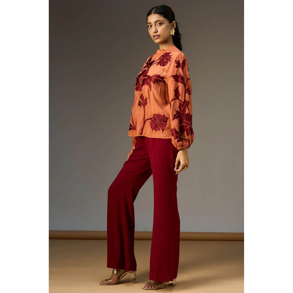 nona Rust Lehr Regular Top