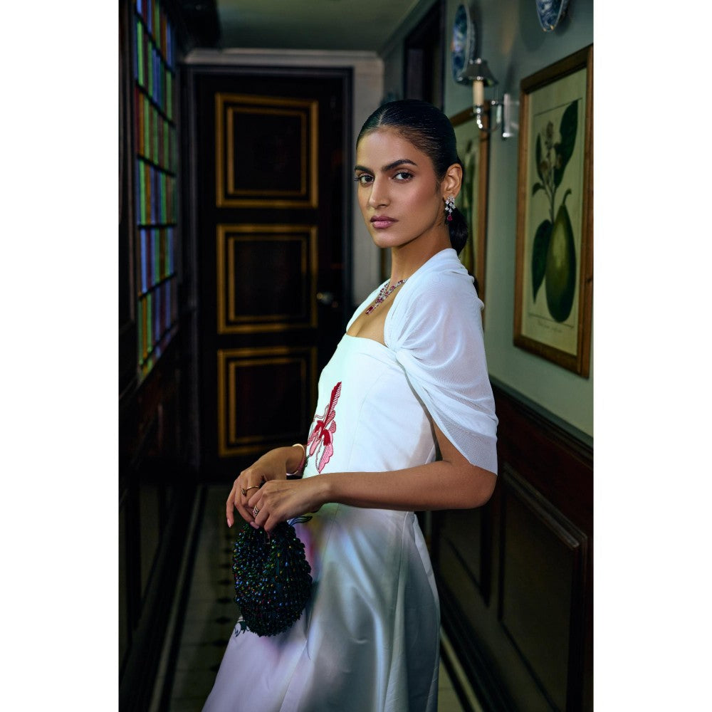 nona Womens White Dress