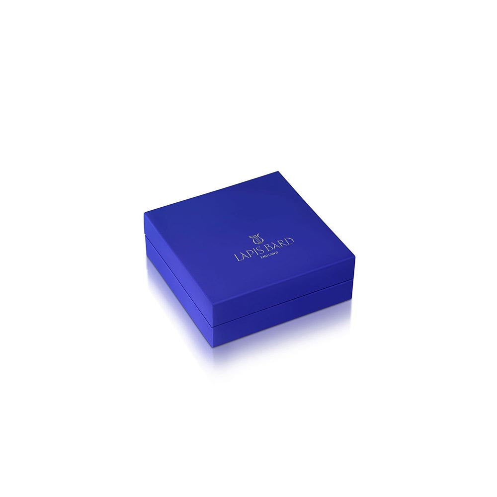 Lapis Bard Black Avant Garde Basildon Matte Cufflinks With Black-Onyx Inset