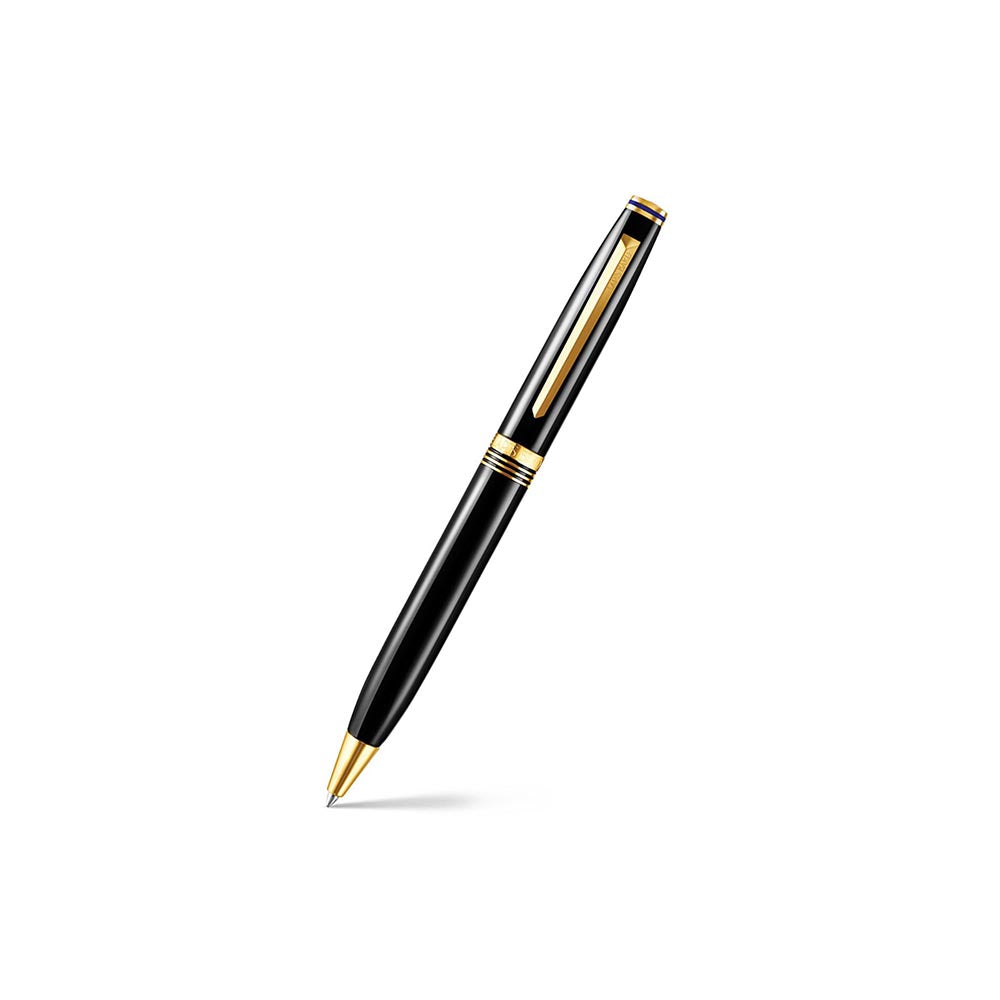 Lapis Bard Black Contemporary Ballpoint Pen