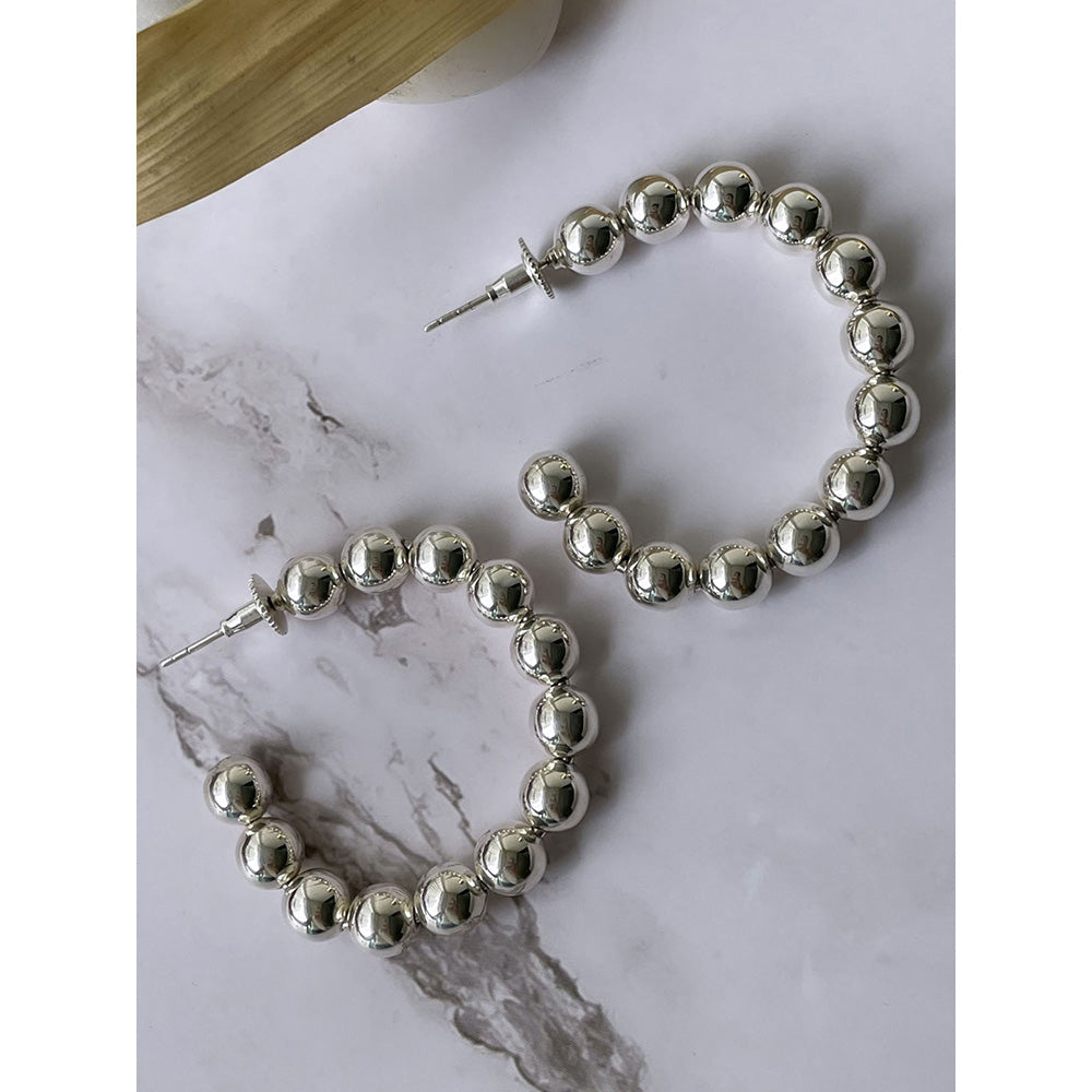 MNSH Audrey Silver Hoops