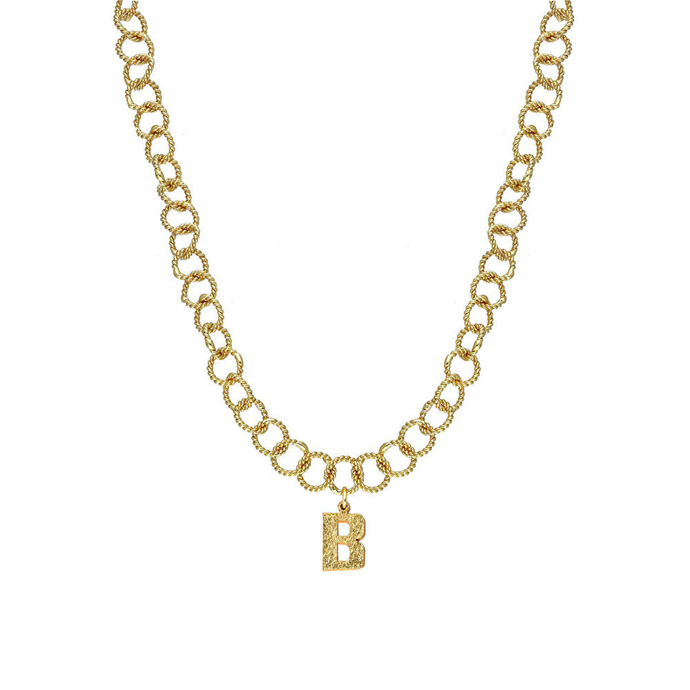 MNSH Signature Initial B Necklace