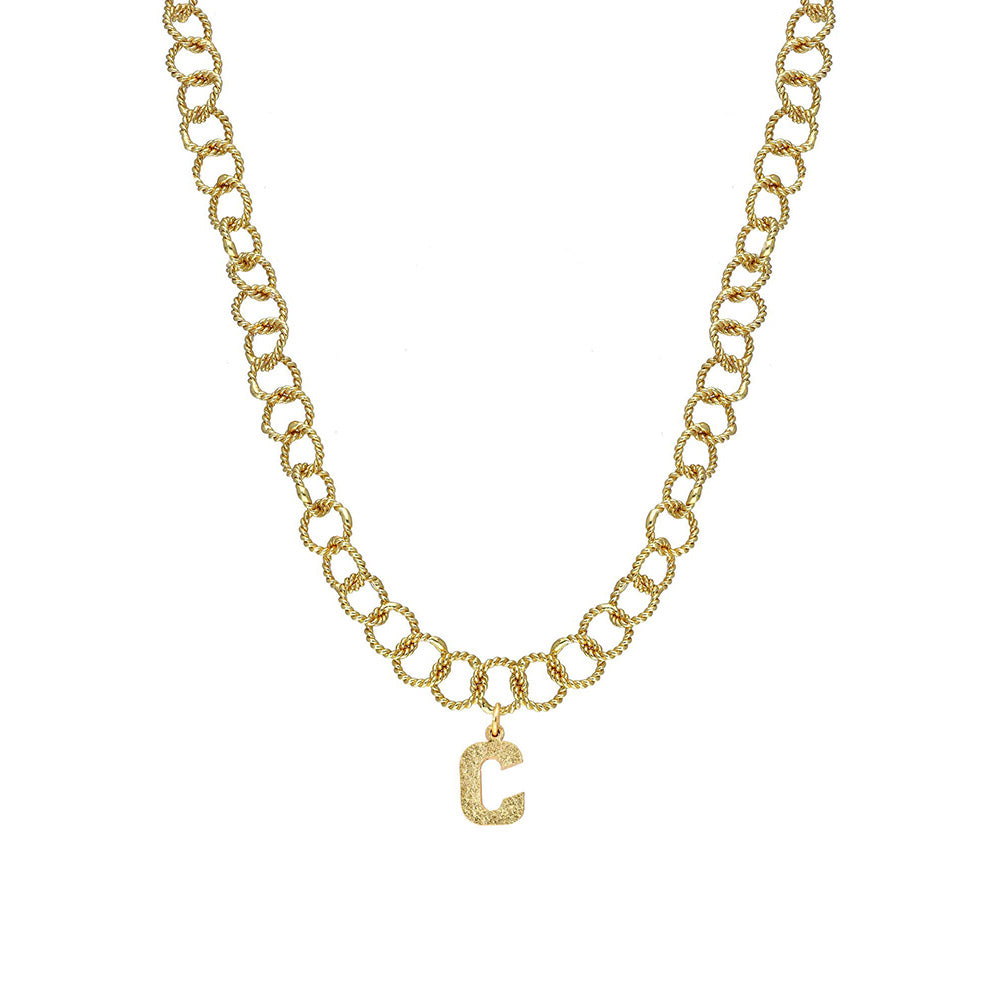 MNSH Signature Initial C Necklace