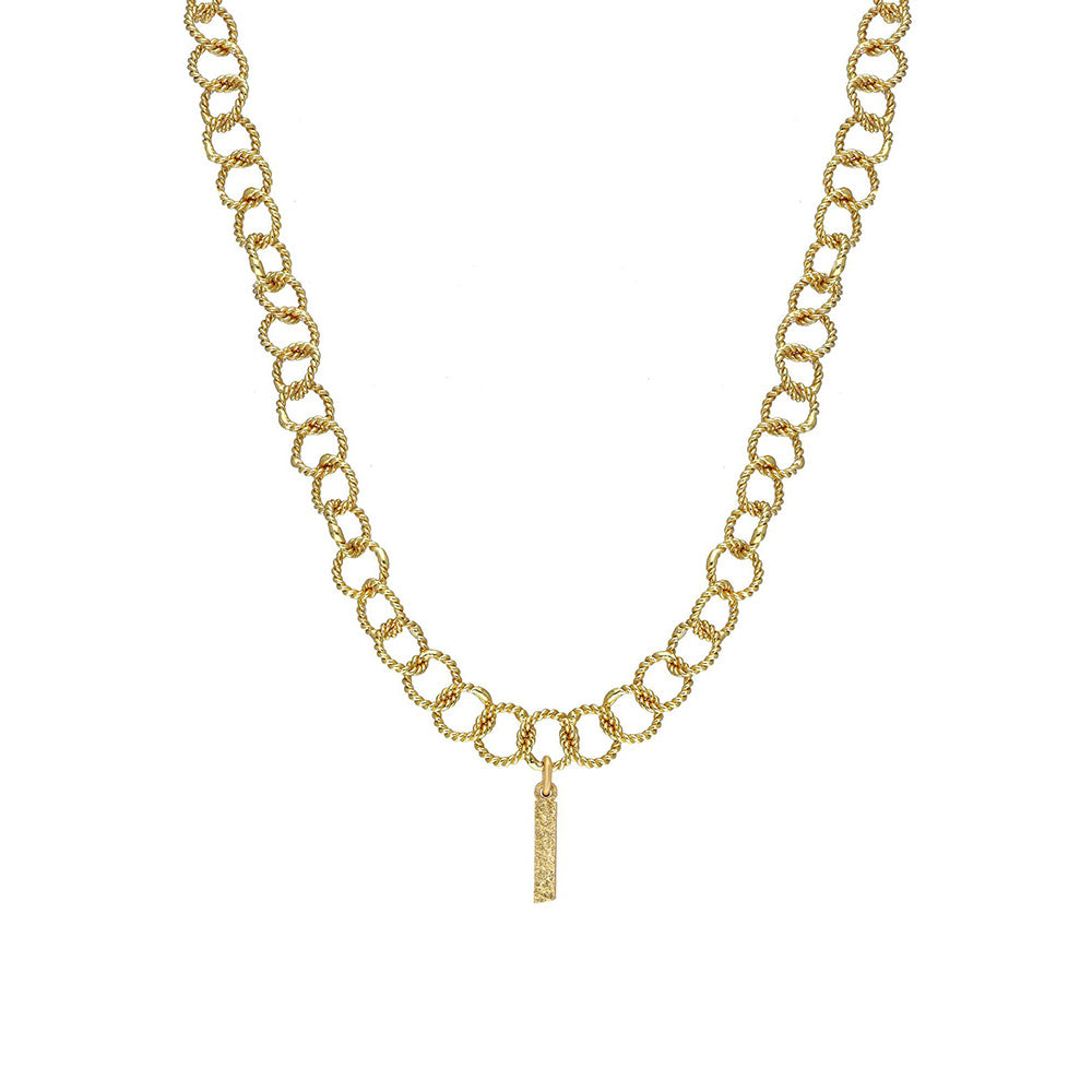 MNSH Signature Initial I Necklace