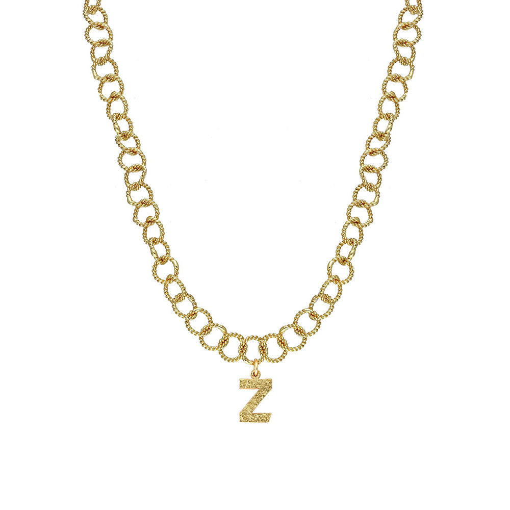 MNSH Signature Initial Z Necklace